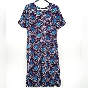 Lady Carol Of New York Vintage Dress Size 16 Made In USA